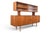 Mid 20th Century Axel Christiansen Teak Tambour Credenza With Glass Top Hutch For Sale - Image 14 of 17