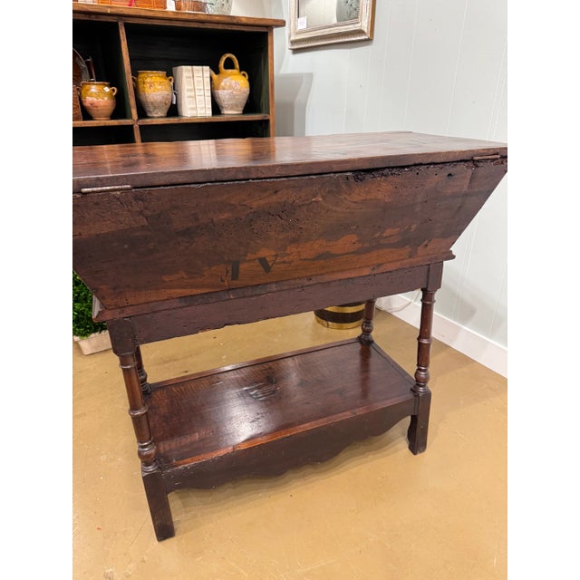 French Walnut Console Table For Sale - Image 13 of 14