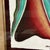 Paint Aaron Reed Signed 2014 Figurative Artwork of Embracing Couple, Framed 36" X 21" For Sale - Image 7 of 11