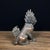 Bronze Qilin Statue - Chinese Mythical Beast Sculpture With Flame Mane For Sale In Los Angeles - Image 6 of 9