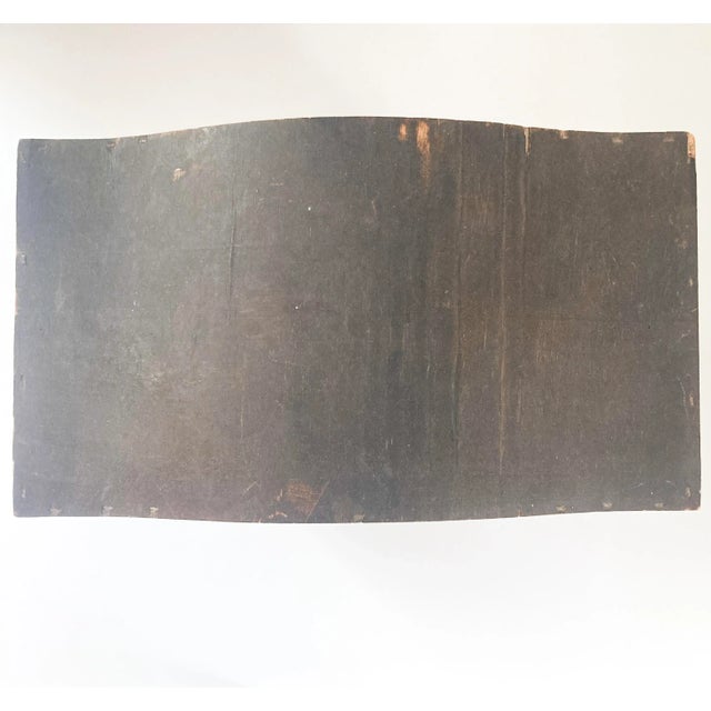 Wood 1920's Antique Rustic Wood Curio Display Cabinet For Sale - Image 7 of 10