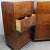 Brown Art Deco French Dresser, 1920s, Set of 2 For Sale - Image 8 of 13