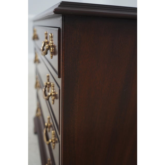 Henkel Harris 4-Drawer Mahogany Bachelor Chest For Sale - Image 14 of 17