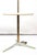 1960s Mid Century Laurel Lamp Co. Brass Table Floor Lamp For Sale In New York - Image 6 of 6