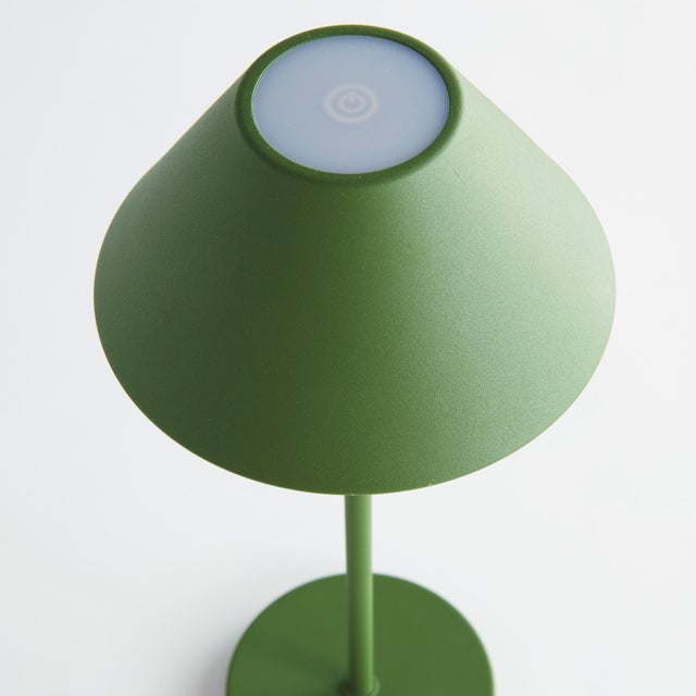 Contemporary Alluna Cordless Led Lamp 14" - Green For Sale - Image 3 of 10