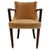 Art Deco British Velvet Salon Armchair, 1930 For Sale - Image 10 of 10