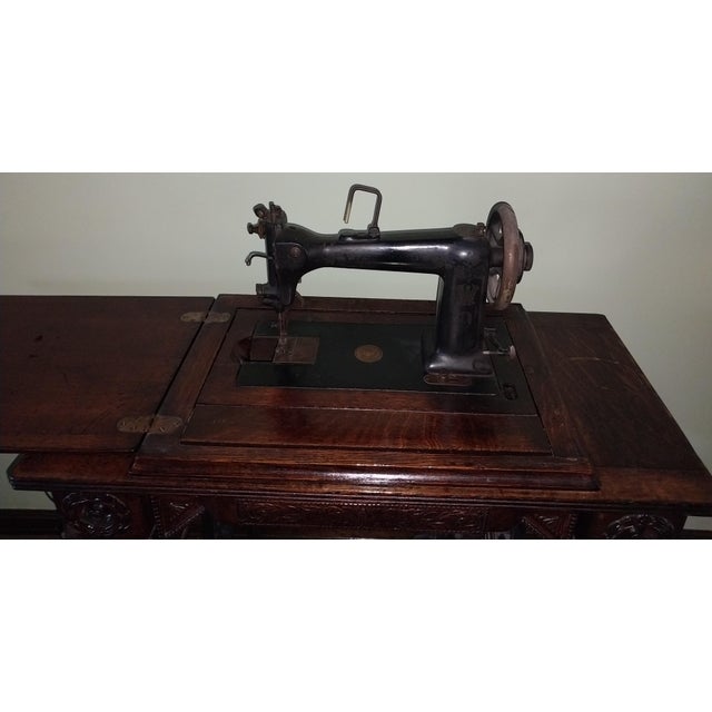 Mid 19th Century Wheeler & Wilson Sewing Machine Table For Sale - Image 15 of 18