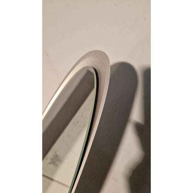 Model Unghia Nail Lipstick Floor Mirror in Crome For Sale - Image 9 of 14