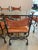Mid-Century Italian Savonarola Wrought Iron Dining Set - Table and Set of 8 Chairs For Sale - Image 4 of 11