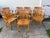 Vintage Mid Century Modern Jasper Seating Co Furniture Bankers Golden Oak Chair Set of 7 For Sale - Image 12 of 12