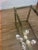 Brass LaBarge Attributed Brass and Glass Dining Table With 1/2" Thick Beveled Glass Top Vintage For Sale - Image 8 of 9
