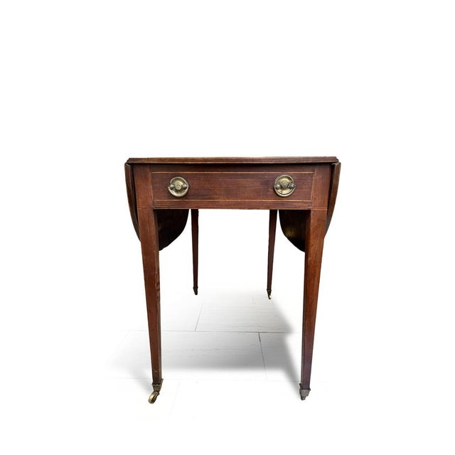 Antique George III Mahogany Pembroke Table, 1800 For Sale - Image 14 of 14
