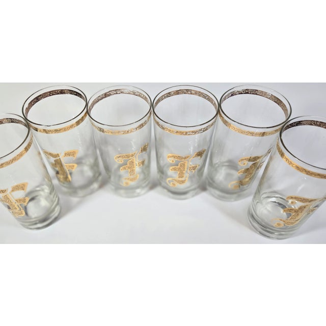 I've often seen and found Dorothy Thorpe style silver initialed items, but this is a first for me. The gold is as thick as...