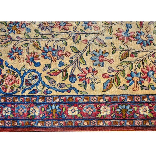 Textile Early 20th Century Lavar Kirman Prayer Rug For Sale - Image 7 of 9