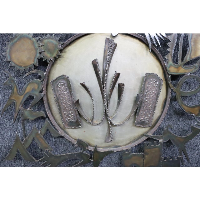 Mid Century Brutalist Wall Art For Sale - Image 9 of 10