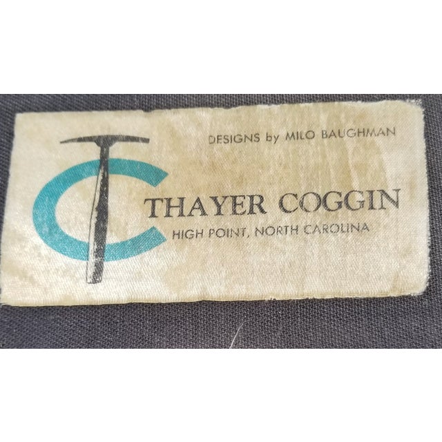 MCM Milo Baughman for Thayer Coggin Sofa – Newly Reupholstered For Sale - Image 10 of 10