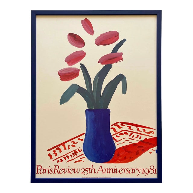 1980 David Hockney Celia,Paris ビンテージポスター