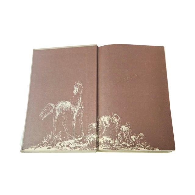 Illustration First Edition Of, "The Dark Horse" by Will James, 1939, With Illustrations by James For Sale - Image 3 of 4