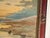 Signed 1920 Antique Maritime Sailboat Oil Painting in Ornate Painted Frame For Sale - Image 4 of 18