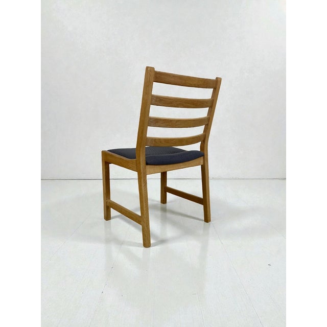 KP Møbler Vintage Danish Oak Dining Chairs by Kurt Østervig for KP Møbler, 1960s, Set of 6 For Sale - Image 4 of 11