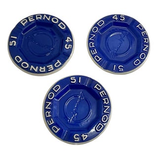 Advertising Ashtray from Longchamp, France, 1950s For Sale