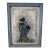 Freestone Studio "Blue Iris" Encaustic Sculpture Painting Signed Barbara Michener Original Art For Sale