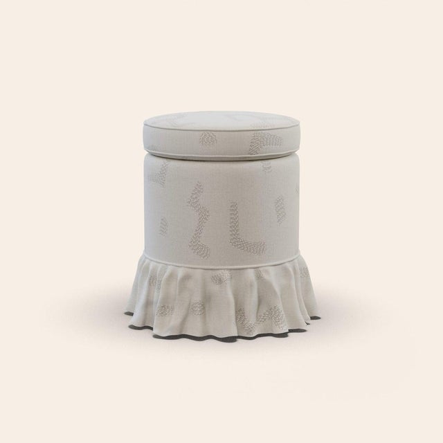 The Aurora is an upholstered footstool, perfect for extra seating without taking up precious space or as an elegant...