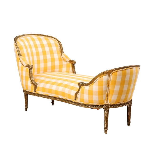 Turn of the Century French Louis XVI Style Chaise Chairish