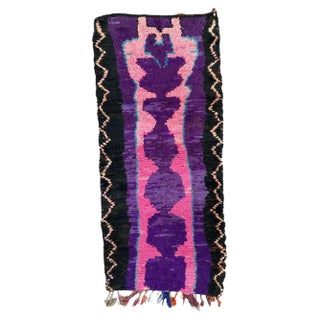 Moroccan Boucherouite Rug For Sale