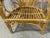 Mid-Century Modern Vintage Bent Rattan Circle Sided Chairs, a Pair For Sale - Image 3 of 12
