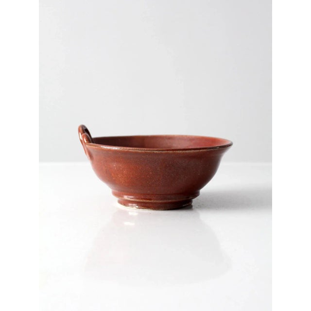 Contemporary Vintage Studio Pottery Bowl For Sale - Image 3 of 9