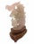 1960s Chinese Carved Rose Quartz Sculpture For Sale - Image 5 of 11