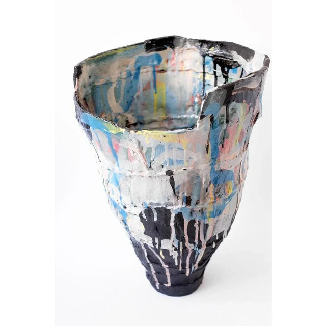 Black Ardea Cinerea Vase by Elke Sada For Sale - Image 8 of 11