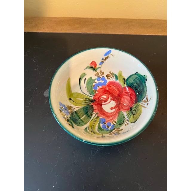 1990s Italian Renaissance Revival Faience Trinket Box For Sale - Image 4 of 12