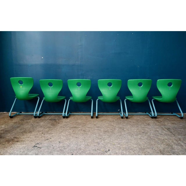 1990s Danish Pantoswing LuPo Children's Chair by Verner Panton, 1990s For Sale - Image 5 of 15