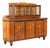 Art Deco Credenza in Walnut and Walnut Burl For Sale