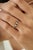This five stone ring features a 0.25 carats of blue sapphires set in 14k white gold. Each sapphire measuring 2.5 mm in...