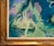 2020s Oversized Abstract Oil Painting in Vintage Gold Frame For Sale - Image 5 of 5