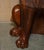 Set of Vintage Hand Carved Male Lion Stools with Ornate Decoration For Sale - Image 9 of 18