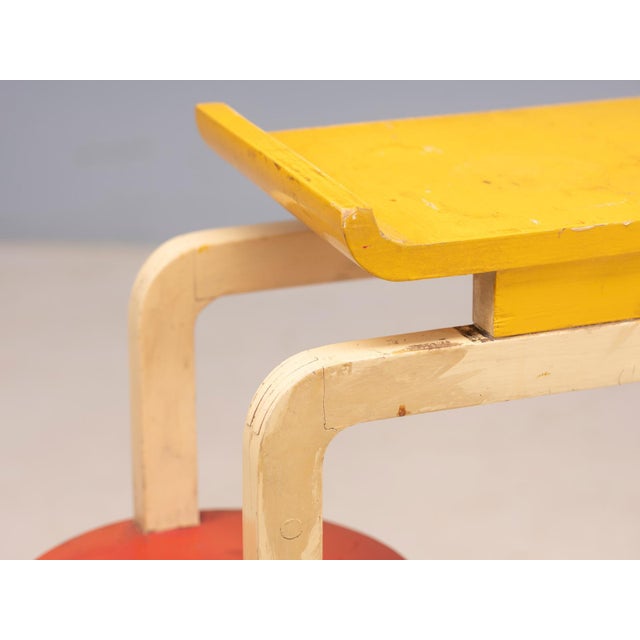 Metal Vintage Tubular Steel Plant Stand, Czechoslovakia, 1950s For Sale - Image 7 of 11