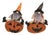 Plush Halloween Gnome with Jack O Lantern (Set of 2) For Sale