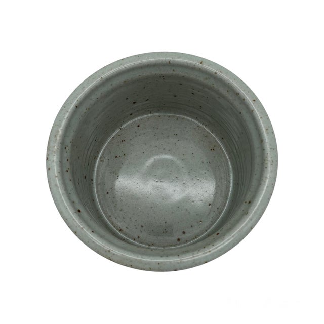 Mid-Century Modern Vintage Studio Pottery Bowl For Sale - Image 3 of 5