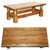 This is a nicely made English oak circa 1960’s coffee table made in the style of an Edwardian refectory table A good...