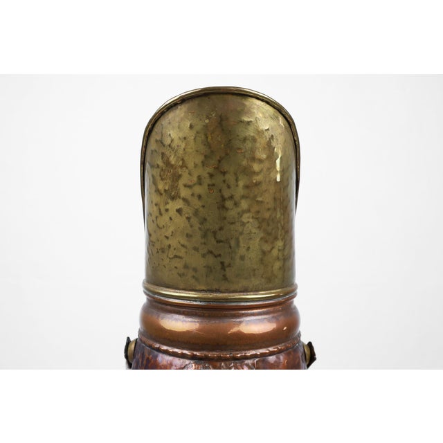 French Copper Umbrella Stand, 1890s For Sale - Image 4 of 12