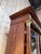 Metal Empire Two-Door Display Bookcase in Mahogany Veneer with Gilt Bronze Mounts For Sale - Image 7 of 10
