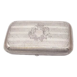 Silver Case, 1890s For Sale