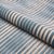 SAMPLE - Schumacher Chimay Stripe Velvet Fabric In Ciel For Sale