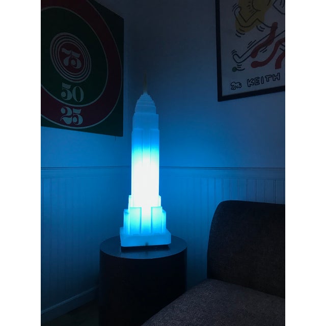 Vintage Post Modern 1980s Empire State Building Lamp By Takahashi Denson For Midori Chairish