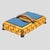 Vintage Wooden Box with Brass Decor in the style of Paolo Buffa, 1930s For Sale - Image 10 of 11