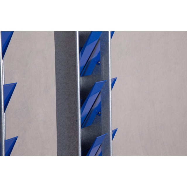 1980s Vinatge Lehni Punk Shoe Rack by Hanspeter Weidmann, Switzerland, 1980s For Sale - Image 5 of 11